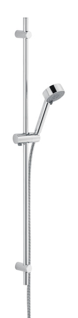 Alva Bela 1.0 Brausestangenset 90cm verstb. Wandbf.,HB 3-fach,BS 150cm,Chrom - AQARBEBSV.1