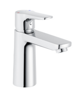 Alva Bela 1.0 Waschtischarmatur XL ohne Ablaufgarnitur, H”he 15,8 cm, Chrom - AQARBEWTXL1OA.1