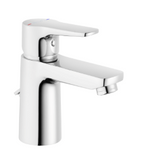 Alva Bela 1.0 Waschtischarmatur Niederdruck, mit Ablaufgarnitur, Chrom - AQARBEWTND.1