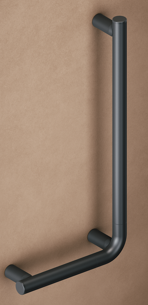 Alva Varia Wandhaltegriff 90 reversibel 75x45cm, bis 130kg, Schwarz Matt - AQBFVAWHG90.2S