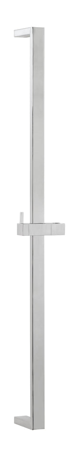 Alva Varia Brausestange 90cm eckig, Messing, Chrom - AQARVABSE90