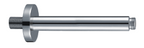 Alva Varia Deckenauslauf 1/2 16,5cm rund, Messing, Chrom - AQARVADA16
