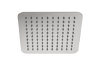 Alva Varia Kopfbrause 21x21cm softedge mit Antikalk, Edelstahl poliert - AQARVAKB21S