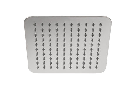 Alva Varia Kopfbrause 21x21cm softedge mit Antikalk, Edelstahl poliert - AQARVAKB21S