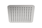 Alva Varia Kopfbrause 21x21cm softedge mit Antikalk, Edelstahl poliert - AQARVAKB21S