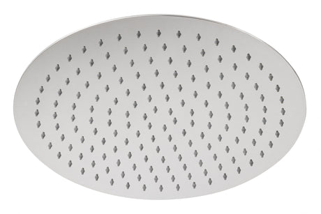 Alva Varia Kopfbrause Dm 40cm rund mit Antikalk, Edelstahl poliert - AQARVAKB40