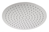 Alva Varia Kopfbrause Dm 40cm rund mit Antikalk, Edelstahl poliert - AQARVAKB40