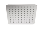 Alva Varia Kopfbrause 26x26cm softedge mit Antikalk, Edelstahl poliert - AQARVAKB26S
