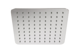 Alva Varia Kopfbrause 26x26cm softedge mit Antikalk, Edelstahl poliert - AQARVAKB26S