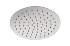 Alva Varia Kopfbrause Dm 26cm rund mit Antikalk, Edelstahl poliert - AQARVAKB26