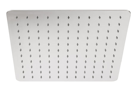 Alva Varia Kopfbrause 40x40cm softedge mit Antikalk, Edelstahl poliert - AQARVAKB40S