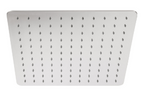 Alva Varia Kopfbrause 40x40cm softedge mit Antikalk, Edelstahl poliert - AQARVAKB40S