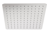 Alva Varia Kopfbrause 40x40cm softedge mit Antikalk, Edelstahl poliert - AQARVAKB40S