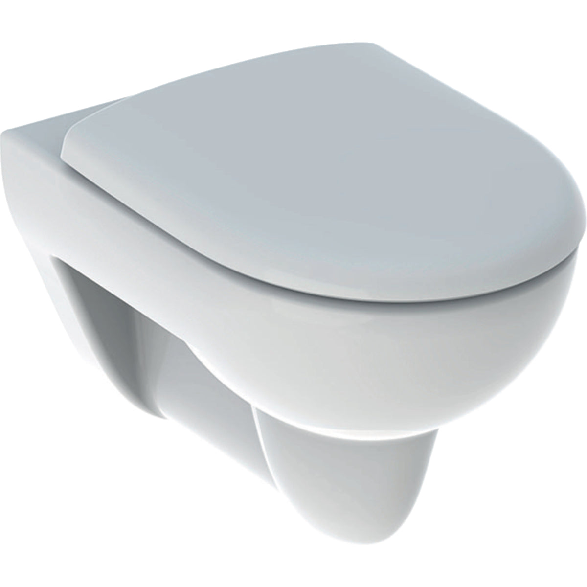 GEBERIT SANITAER Geberit Renova Set Wand-WC-Tiefspüler mit WC-Sitz Befestigung von unten   – 500.802.00.1