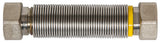 Alva Gas NiroFlexschll ÖVGW gepr., 105-200mm Mutter 1/2 x Mutter 3/4 - ACGF1520.105