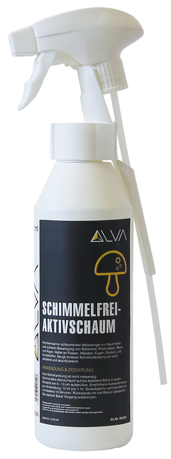 Alva SchimmelFrei AktivSchaum, 500 ml Flasche mit Sprühkopf - ACSFAS