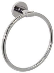 ALVA Ora Handtuchring zum Kleben Chrom