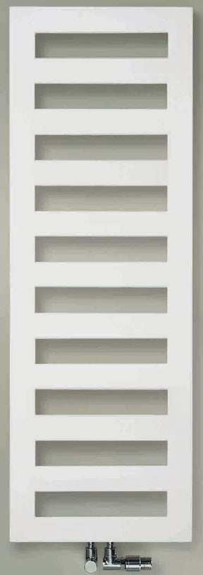 ALVA Aura Designbadheizk. 150x60cm Mittenanschluss, Weiß - AQBHAU150.60