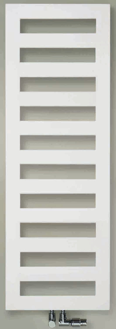 ALVA Aura Designbadheizk. 150x60cm Mittenanschluss, Weiß - AQBHAU150.60