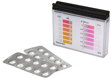 Alva Testkit f.pH-Wert/freies Chlor, inkl. je 20 Stk. Tabletten - ACTESTKIT1