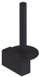 Alva Amoa Reserve-Rollenhalter Schwarz - AQASAMRRH