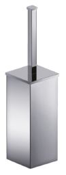 Alva Dura Toilettenbrstengarn. Standmodell mit Deckel, Chrom - AQASDUBGSD