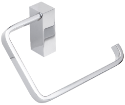 ALVA Dura Toilettenpapierhalter offene Form, ohne Deckel, Chrom