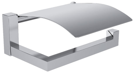 Alva Idea Toilettenpapierhalter mit Bügel und Deckel, Chrom - AQASIDRH