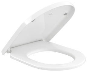 VILLEROY&BOCH V&B WC-Sitz Subway 3.0 374x438x42mm Oval SoftClosing QuickRelease Weiß Alpin   – 8M42S101