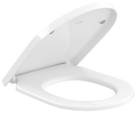 VILLEROY&BOCH V&B WC-Sitz Subway 3.0 374x438x42mm Oval SoftClosing QuickRelease Weiß Alpin   – 8M42S101