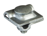 Alva Mehrzweckklemme mit Gegenmutter M10, V4A rostfreier Stahl V4A, Rd8-10mm - MZK8-10/M10V4A