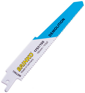 BRINKO Brinko Säbelsägeblätter Metall DEMOLITION, 225mm  – 1757/225