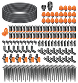 Alva Gartenberegnung Micro Drip Set Gemsegarten 60 Pfl,25m Schl,Sprher - ACGBMDSG