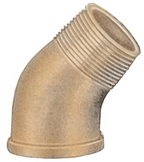 ALVA Winkel Fig.6-3121 1" IG/AG 45°, Messing