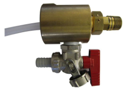 Alva Zirkulationslanze 5/4" mit Splhahn montiert, 1,5 m lang - ALZL