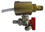 Alva Zirkulationslanze 5/4" mit Splhahn montiert, 1,5 m lang - ALZL