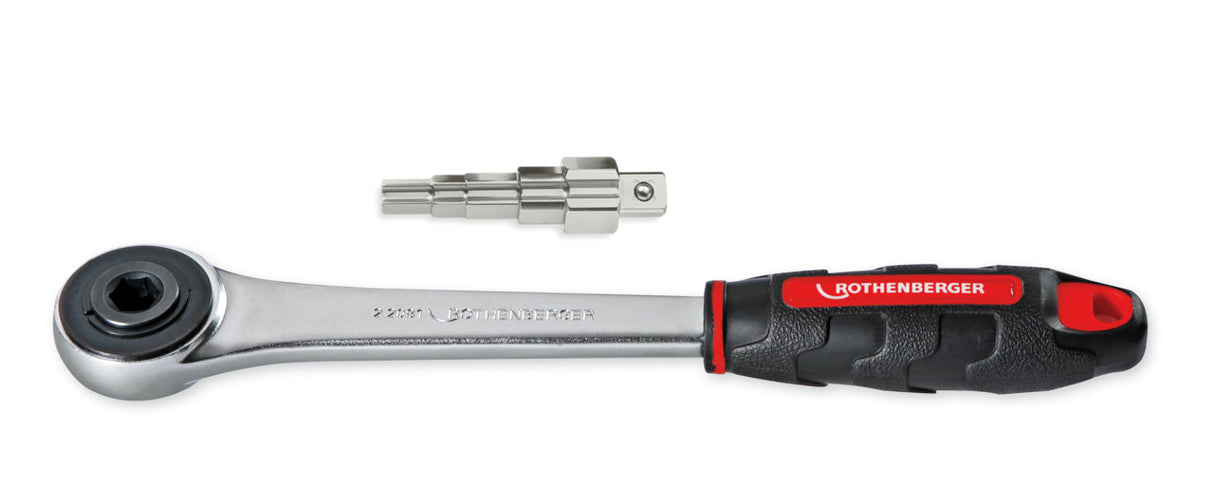 ROTHENBERGER Uni-Stufenschlüssel-Set Ratsche, 3/8-1"  – 73297