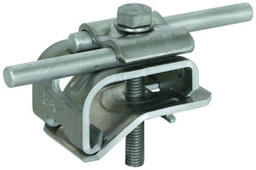 DEHN Dachrinnenklemme Al f. Wulst 16-22mm m. Doppelüberleger f. Rd 8-10mm   – 339111