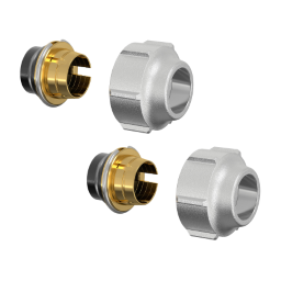 ALVA Klemmverschraubungsset Cu/Stahl/Niro 12mm