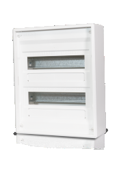 Alva AP Kleinverteiler ohne Tr 24+4 TE, mit Steckklemme, IP30 - APV24