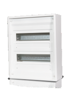 Alva AP Kleinverteiler ohne Tr 24+4 TE, mit Steckklemme, IP30 - APV24