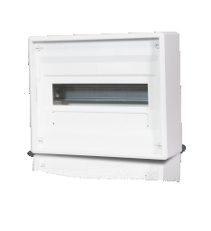 Alva AP Kleinverteiler ohne Tr 12+2 TE, mit Steckklemme, IP30 - APV12