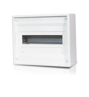 Alva AP Kleinverteiler ohne Tr 12+2 TE, mit Steckklemme, IP30 - APV12