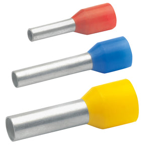 KLAUKE Aderendhülse isoliert, DIN 46228 Teil 4, 1,5 mm², 18 mm Länge   – 47212