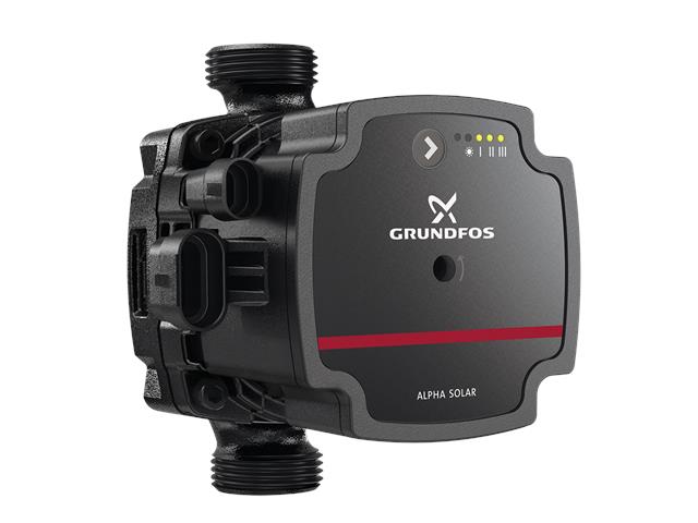 GRUNDFOS Grundfos Hocheffizienz Umwälzpumpe ALPHA Solar 15-75 PN10 G1 130mm 1x230V  – 98989298