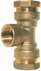 ALVA 3025 T-Verbindungsstück 1/2" für Rohr AD 20x1/2"IGx20 mm