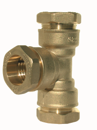 Alva 3030 T-Verbindungsstck 1" fr Rohr AD 32x32x32 mm - PE3030-025