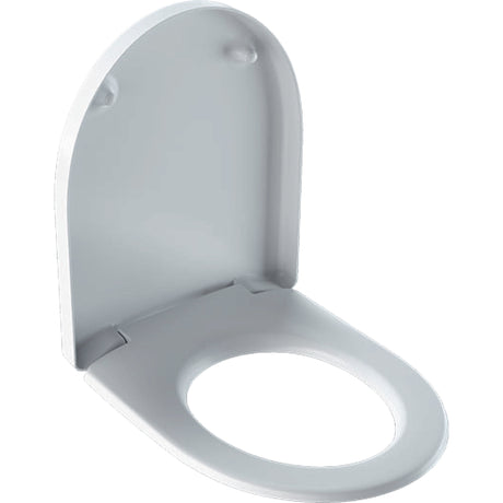 Alva Prima WC-Sitz mit Deckel (flach) Absenkauto., Scharnier Messing ver.Weiß - AQKEPRSITZ2A