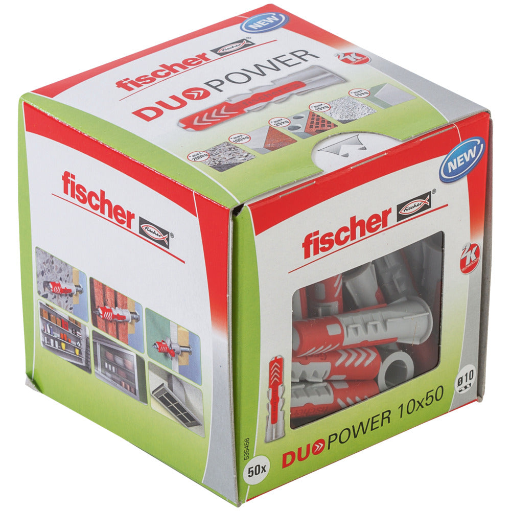 FISCHER DÜBEL Duopower 10 x 50 - VPE=50ST Duopower  – 535456