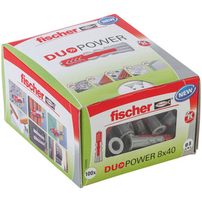 FISCHER DÜBEL Duopower 8 x 40 - VPE=100ST Duopower  – 535455